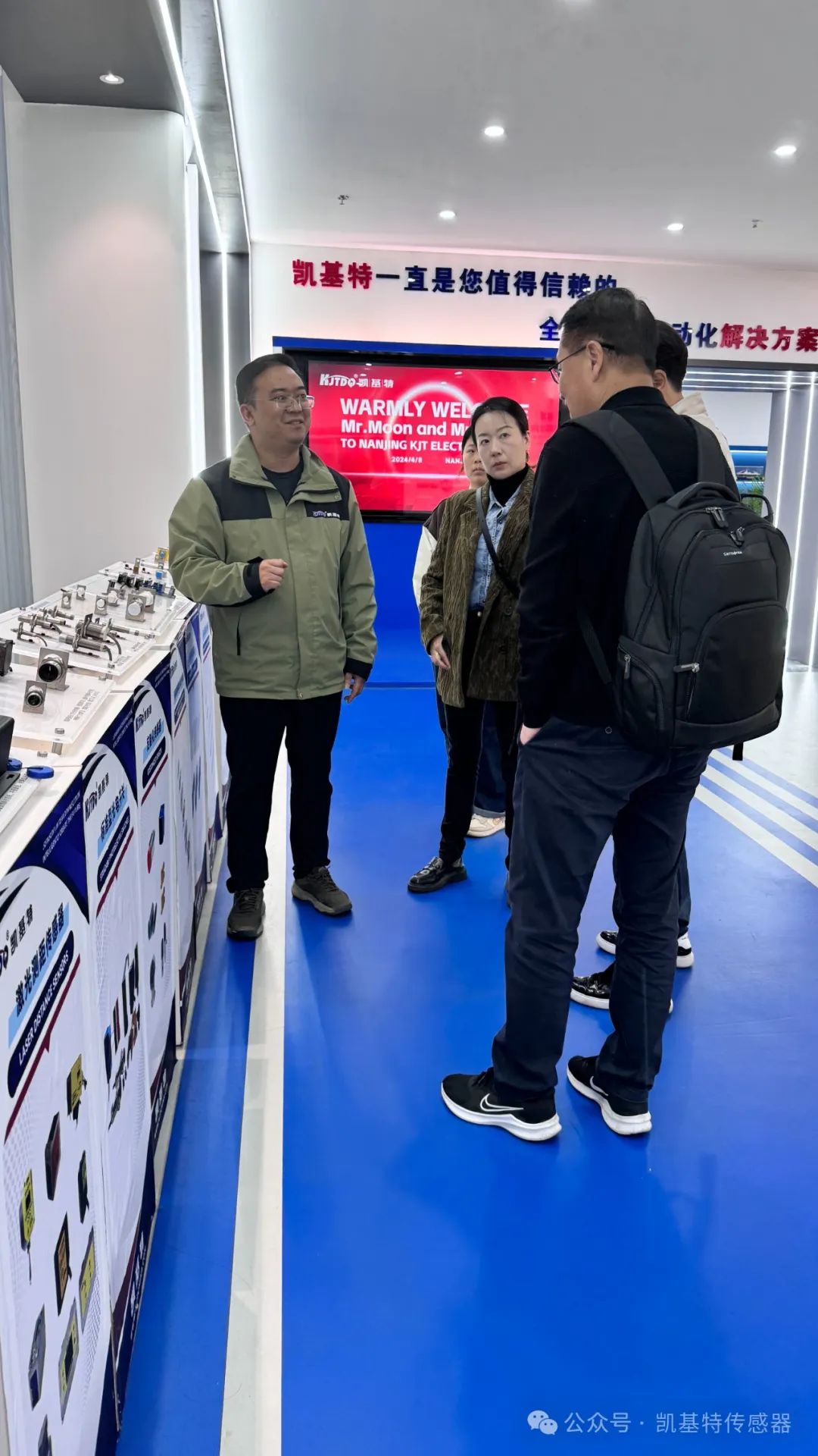 企業(yè)動(dòng)態(tài) | 凱基特迎來美國(guó)客戶，共謀傳感器業(yè)務(wù)深入合作